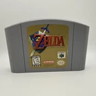 The Legend Of Zelda Ocarina Of Time (Nintendo 64, 1998) N64 Authentic Tested