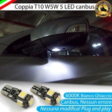 COPPIA LAMPADE LED LUCI DI CORTESIA ANTIPOZZANGHERA CANBUS 6000K FORD C-MAX MK1