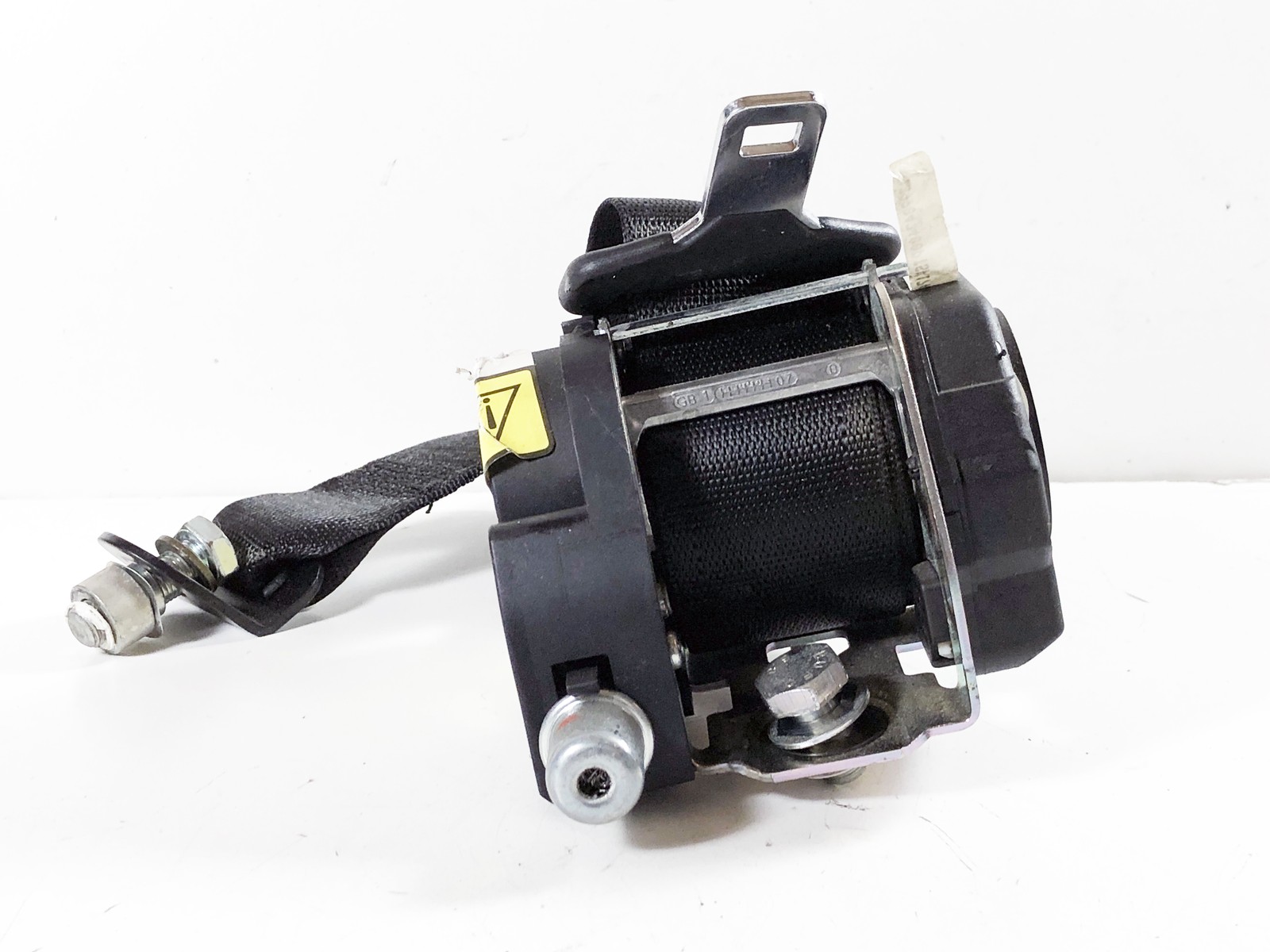 03-13 Maserati Quattroporte M139 Rear Left Seatbelt Retractor OEM NERO Black