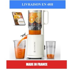 Extracteur de jus lent Aobosi 200 W ouverture 135 mm KS-CE-1907B-WT