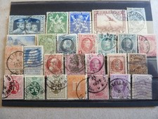 BELGIQUE LOT DE  25 TIMBRES ANCIENS TOUS DIFFERENTS