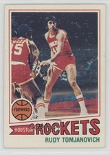 1977-78 Topps White Back Rudy Tomjanovich #15 HOF 0bn8