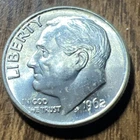 1962-D Unc Roosevelt Dime. Actual Coin Checkout All My Line Of Dimes