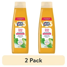 (2 pack) Alberto VO5 Extra Body Volumizing Shampoo with Collagen for All Hair Ty