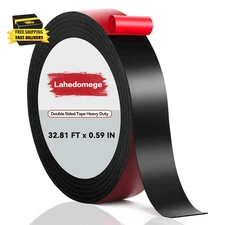 Double Sided Tape Heavy Duty 32.81Ft X 0.59In, Acrylic Foam Mounting Tape, Two S