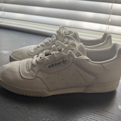 Adidas Yeezy Powerphase Calabasas  Core White  CQ1693   Size 12