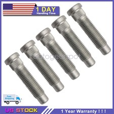 5pcs M12-1.5 Wheel Lug Stud For Chevy Malibu Impala Buick Cadillac Gmc Hummer