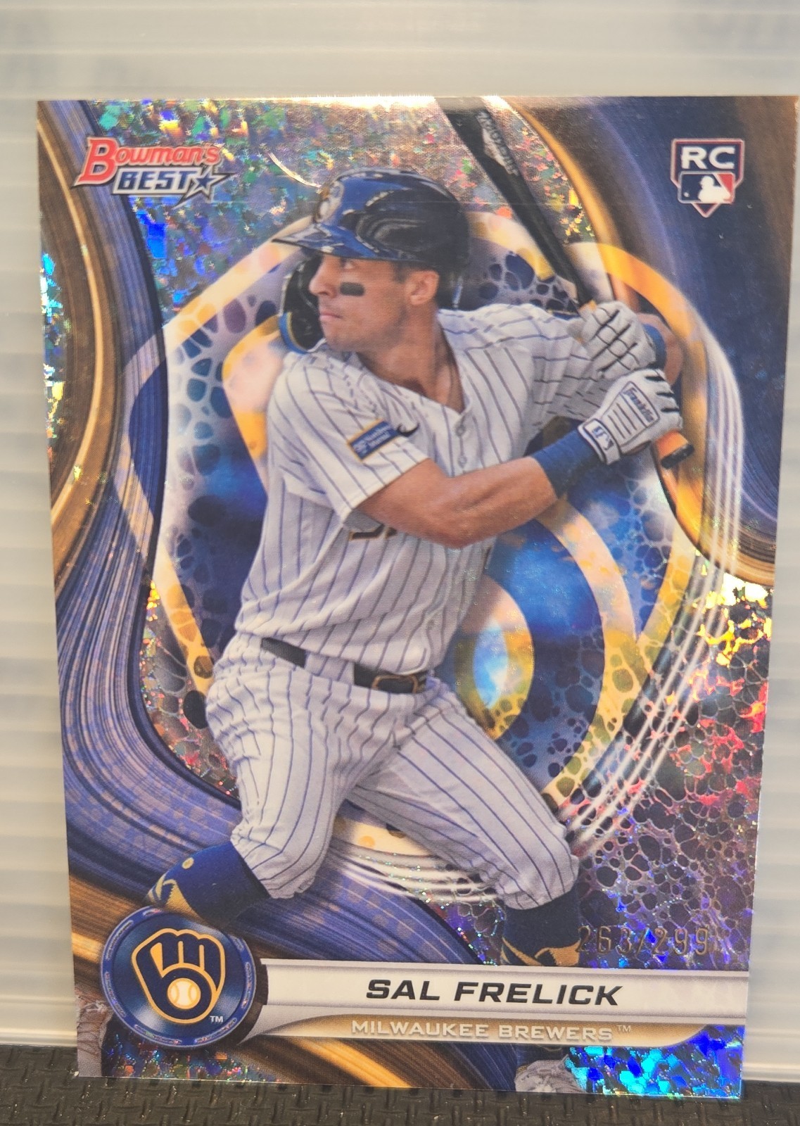 2024 Bowman's Best - Sal Frelick #37 Mini-Diamond Refractor #263/299 (RC)