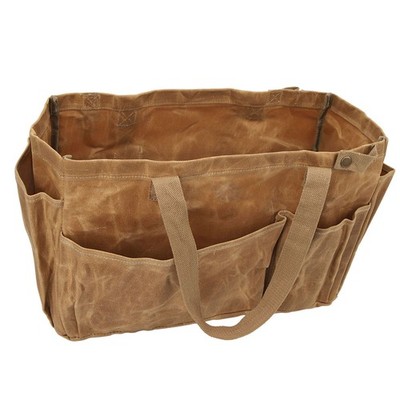 (Khaki) Canvas Pot Bag Wasserdicht Tragfest Große Kapazität Griff Canvas Ba SA