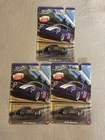 Hot Wheels Porsche 356 OUTLAW Vintage Racing Club 1968 Silver Series Lot of 3
