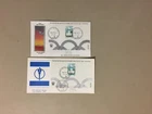 Two Israel OLYMPIC GAMES fdc with same SS diff pictures