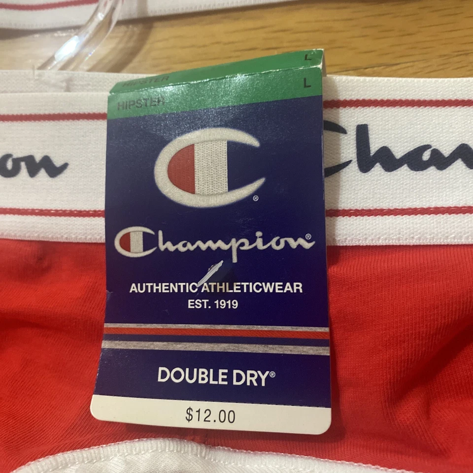 Champion Girl XL Bralette & Hipster Bottoms Large Set NWT Red - Image 2 of 4