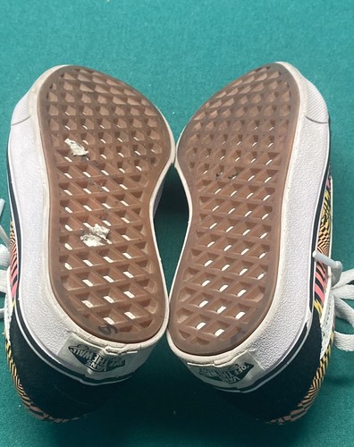 Vans High Top Old Skool Kids Shoes Size 12 Comfy Cush Insoles ExcellentCondition - Picture 4 of 6