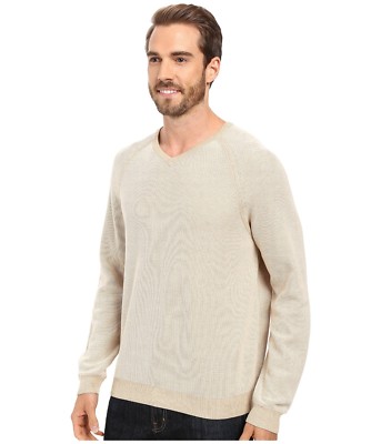 Tommy Bahama Reversible 'Make Mine A Double' Sweater - Beige - XL