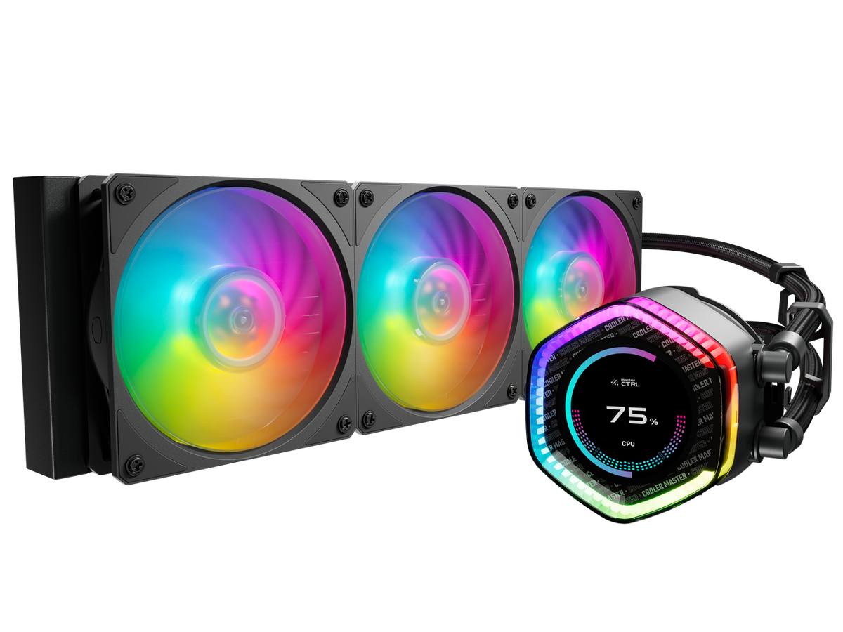Cooler Master MasterLiquid 360 ION LCD Display Close-Loop
