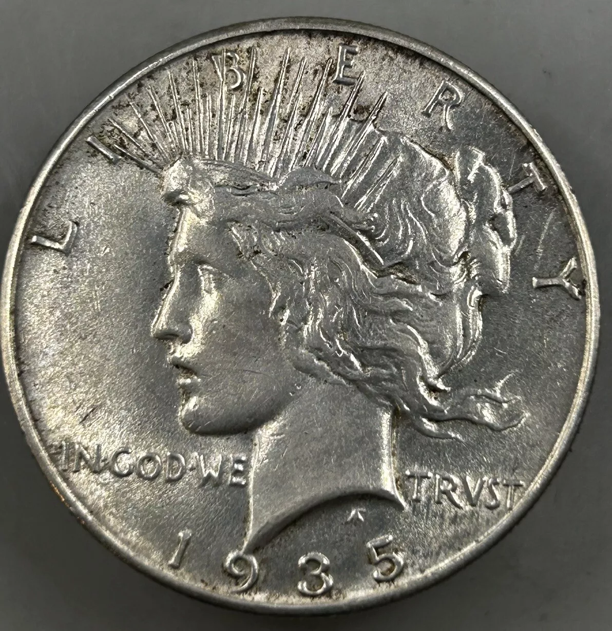 1935 Silver Peace Dollar Uncirculated