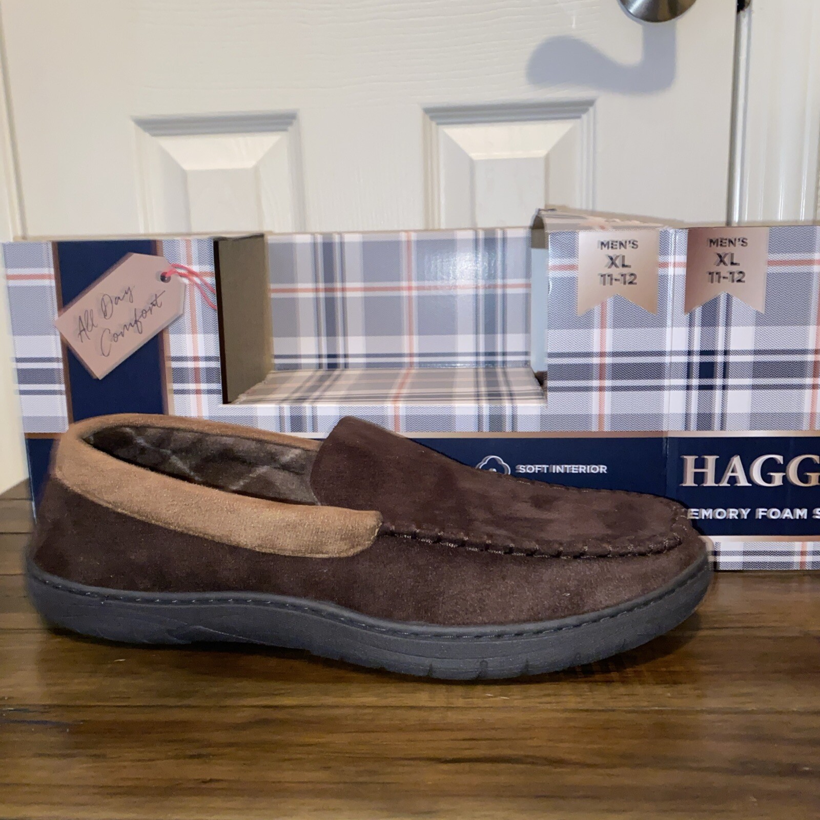 SAOLA Haggar Ciabatte Uomo Memory Foam Suola Interno Esterno Uomo Taglia XLarge 11 12