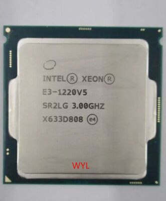 Intel Xeon E3-1220 v5 SR2LG 4 Cores 3.00GHz 8 MB LGA1151 CPU Processor