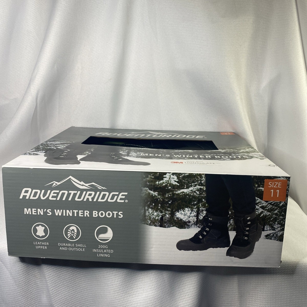 Adventuridge Men's Size 11 Aldi Thinsulate Outdoor Hiking Winter
