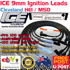 <!--F#f_0-->ICE PRO 100 9mm Spark Plug Leads V8 351 Cleveland Around R/Covers Black HEI MSD<!--F/-->