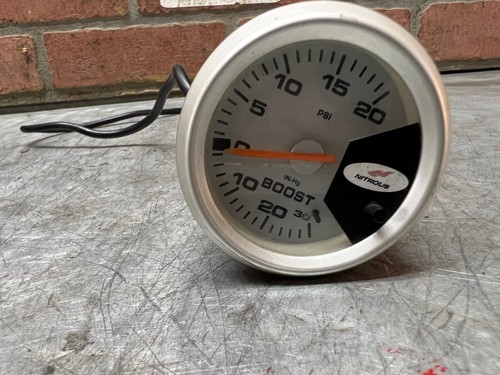 91-99 MITSUBISHI 3000gt Dodge Stealth NITROUS BOOST GAUGE - Picture 2 of 10
