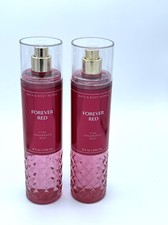 Bath Body Works FOREVER RED Fine Fragrance Mist Set of 2