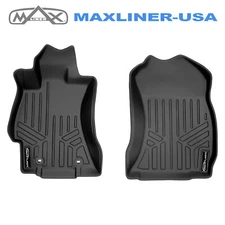 SMARTLINER Custom Fit Floor Mats 1st Row Liner Set OEM 2014-2018 Subaru Forester