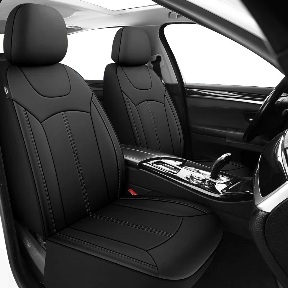 For Hyundai Elantra/Tucson/Sonata/Accent PU Leather Car Seat Cover Full Set Pad Foto 2 de 4