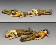 KING COUNTRY WW2 JAPANESE NAVY JN048 DEAD JAPANESE SET 2 MIB