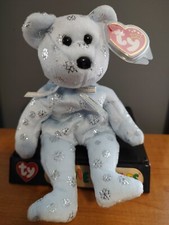 Flaky Ty Retired Beanie Baby Teddy Bear