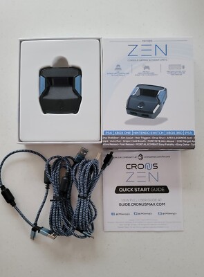 Cronus Zen Console Gaming Adapter   Slightly Used   With Box & Cables   PS4/Xbox