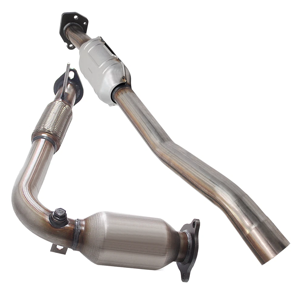 Set Catalytic Converters For 2010-2014 GMC Terrain Chevy Equinox 2010-2014 2.4L - Image 4 of 4
