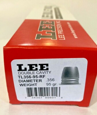 LEE 90601  9mm, 380 Auto 2 Cavity Bullet Mold 90601 TL356-95-RF 95 Grain 