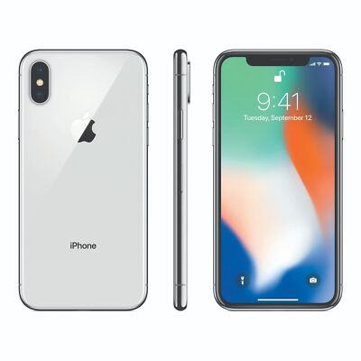 Apple iPhone X 256GB Carrier Unlocked 4G LTE Smartphone - Very 