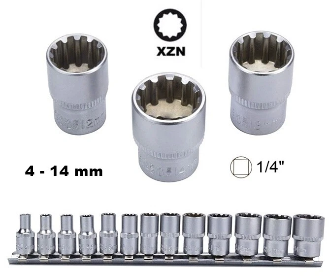KIT SET CHIAVI Xzn Serie Inserti Millerighe Mille Righe Xzn Audi Seat Skoda Vw EUR 9,99 - IT - Foto 3