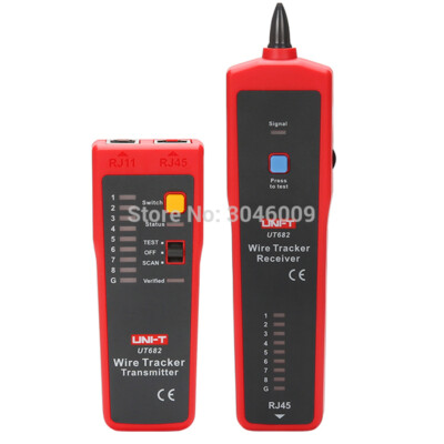 UNI-T UT682 Wire Tracker Telefon- / Ethernet- / Stromkabel-Leitungsdetektor RJ45