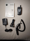 Motorola V60s Flip Phone w/manual & accessories - working