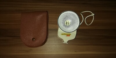 ALLOSA ''Blitzgerät B55 mit Etui'' Aliosa,Aufsteckblitz,Blitz-Gerät,Tasche,Ailosa