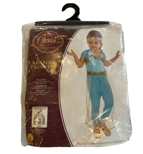 ARABISCHE PRINZESSIN Kostüm Kinder Mädchen Medium M Halloween Kinderkostüm NEU