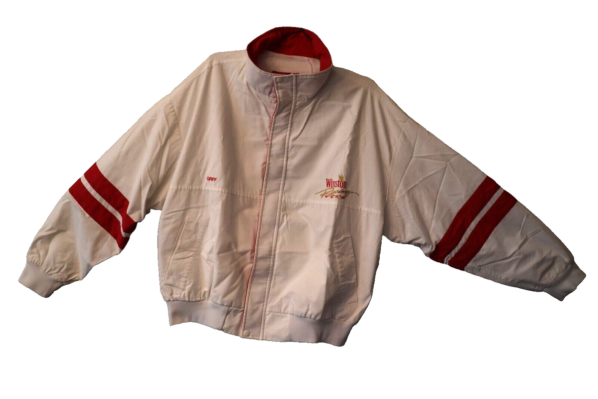 90s vintage USA製 ジップアップ CPOジャケット　size:S Vintage 90s Swingster Winston Racing Team Jacket Nascar Men's XL