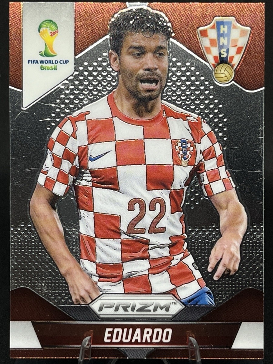 EDUARDO 2014 Panini Prizm FIFA World Cup Brazil #119 Croatia 
