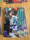 Memphis Grizzlies Lawrence Moten signed 1995-96 Fleer Ultra  Card