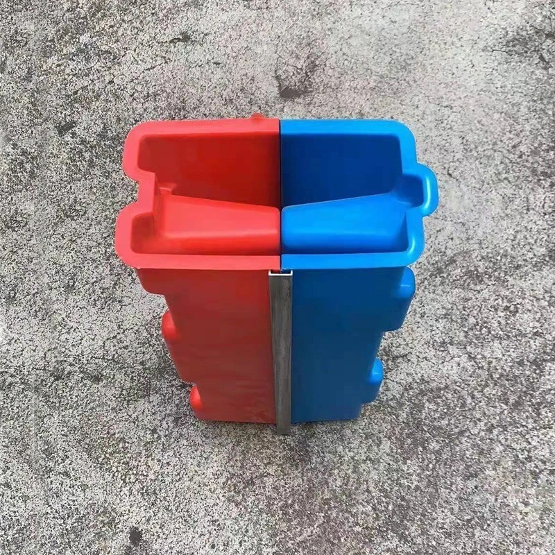 Concrete Brick Mold Interlocking Hollow Wall Construction Blocks Plastic Moulds
