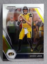 2021 Panini Prizm Draft Picks, Drew Lock #30, Missouri Tigers, Seahawks