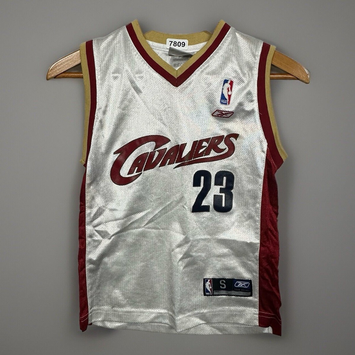 Youth Reebok LeBron James #23 Cleveland Cavaliers White