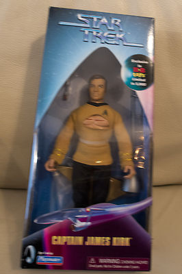 STAR TREK PLAYMATES 9'' ACTIONFIGUR KIRK aus AMOK TIME. MOB NEU IN EUROPA!