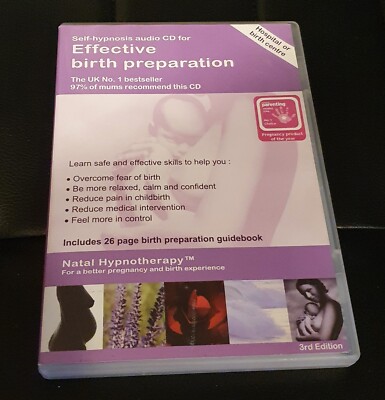 EFFECTIVE BIRTH PREPARATION SELF HYPNOSIS AUDIO CD + EXTRA CD