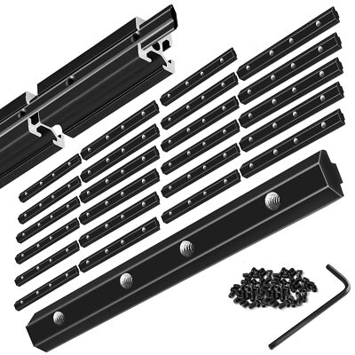 24pcs 3.9'' Straight Connector Inside Joint Bracket For 2020 Series Aluminum