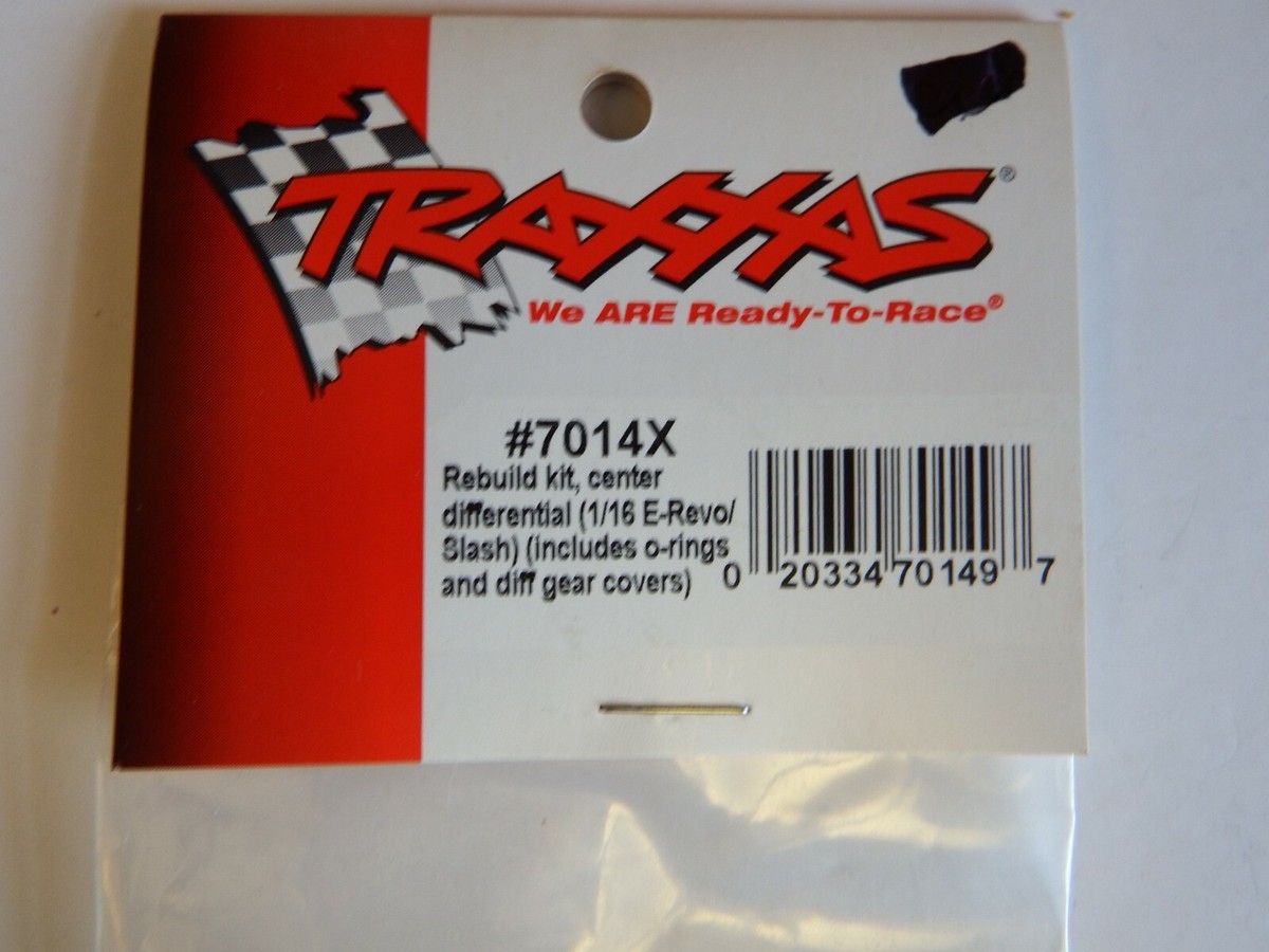 Kit Di Ricostruzione Differenziale Centrale Traxxas 7014 – Parti Originali Con O-Ring E Coperture, Per Modelli RC