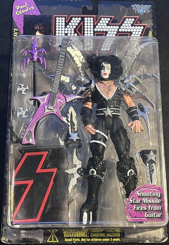 KISS PAUL STANLEY Ultra Action Figure McFarlane Toys SEALED 8” Vintage 1997 - Picture 2 of 3